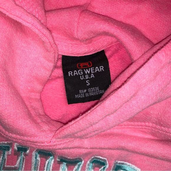 Neon Pink Rehoboth Beach DE Hoodie Girl’s Small Sweatshirt Pullover Fall Cozy - Picture 4 of 9